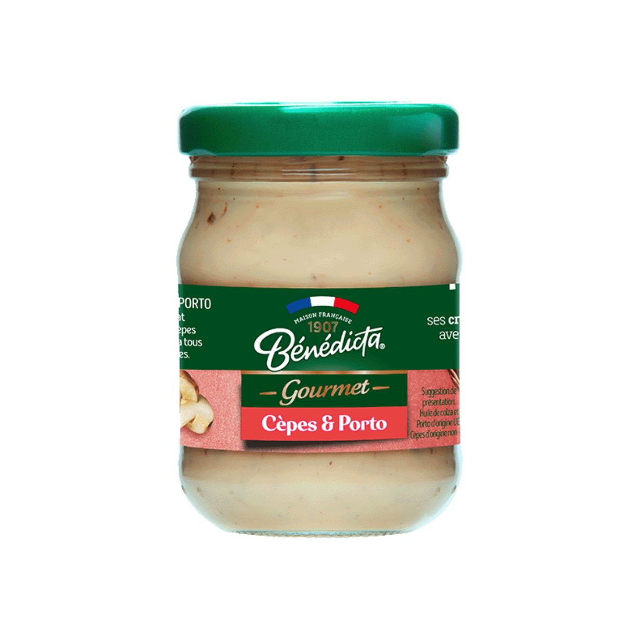 Benedicta - Sauce Cèpe et Porto - 80G
