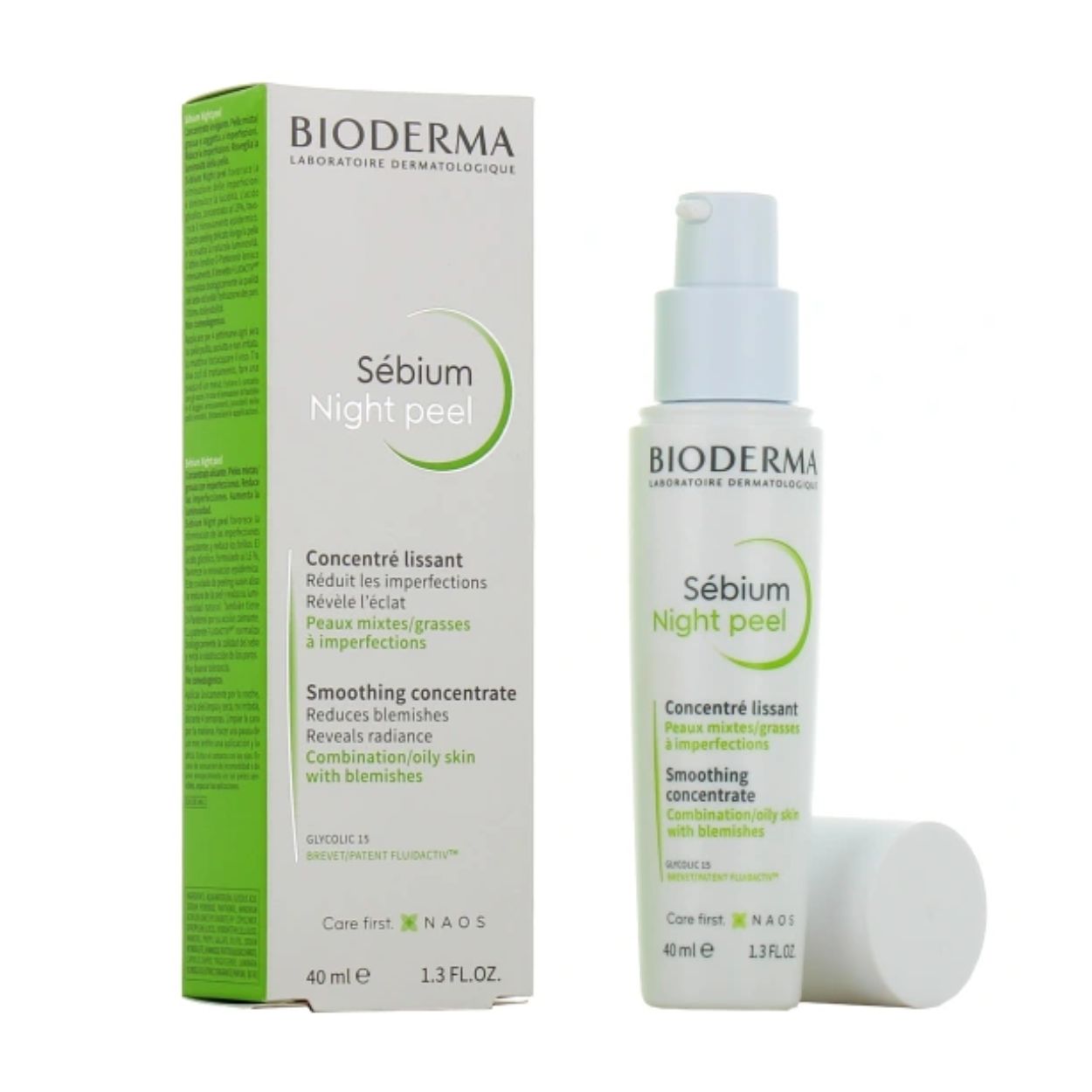 Bioderma - Concentré Lissant Sebium Night Peel - 40ML