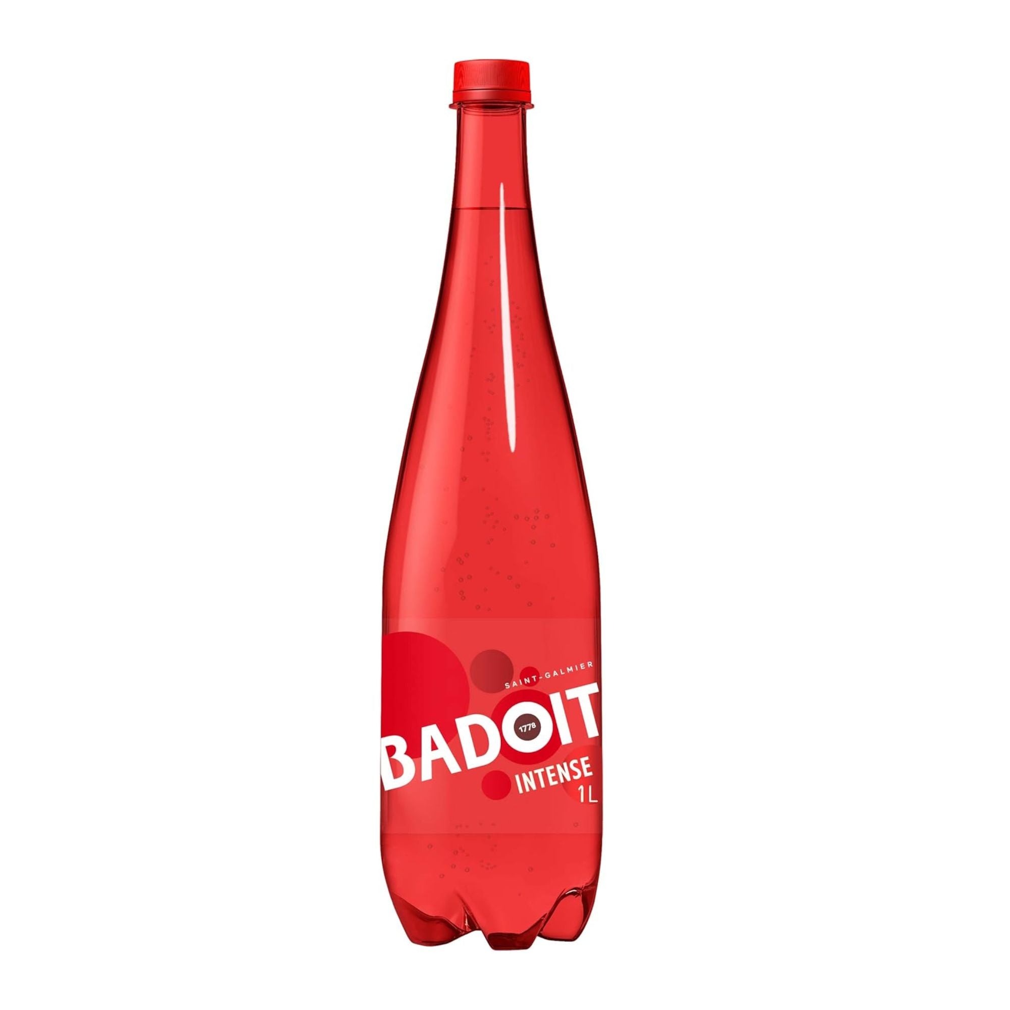 Badoit Rouge 1L - Eau minérale naturelle gazeuse