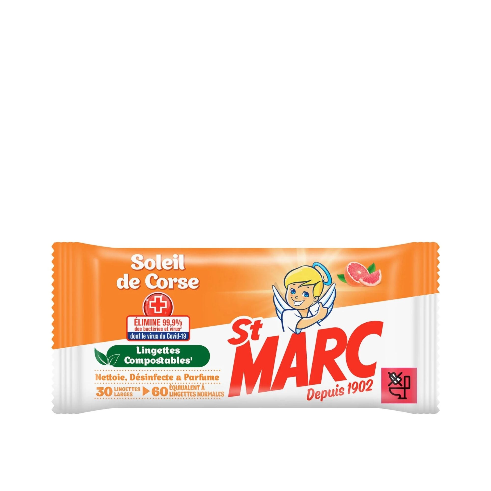 Saint Marc X30 - Lingettes Soleil de Corse