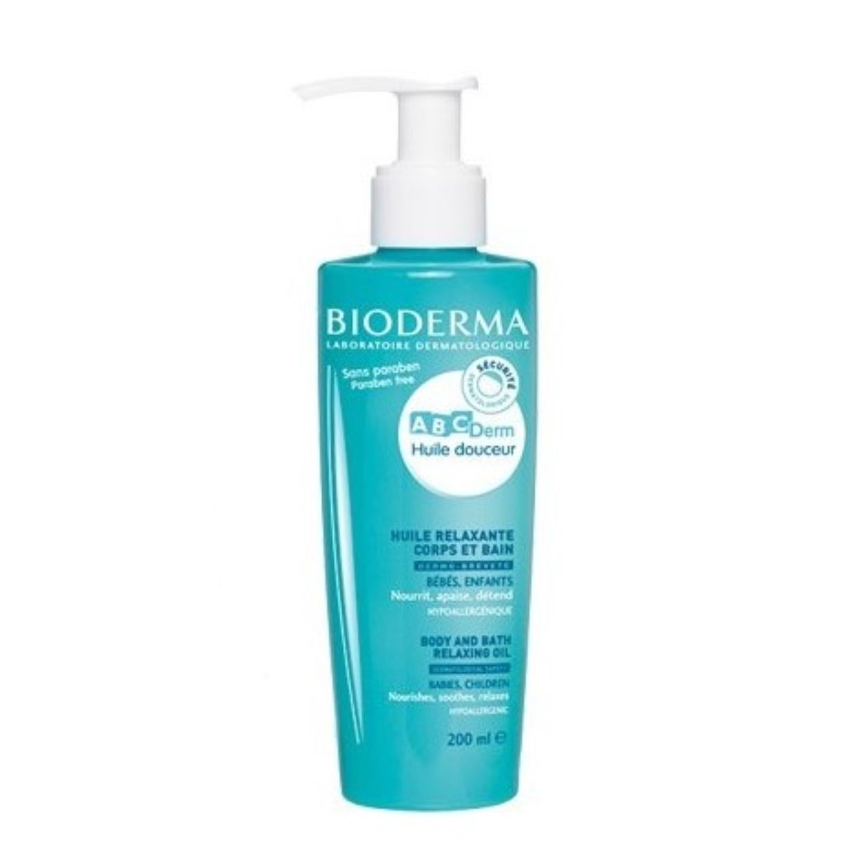 Bioderma - Huile Relaxante Corps et Bain ABC - 200ML