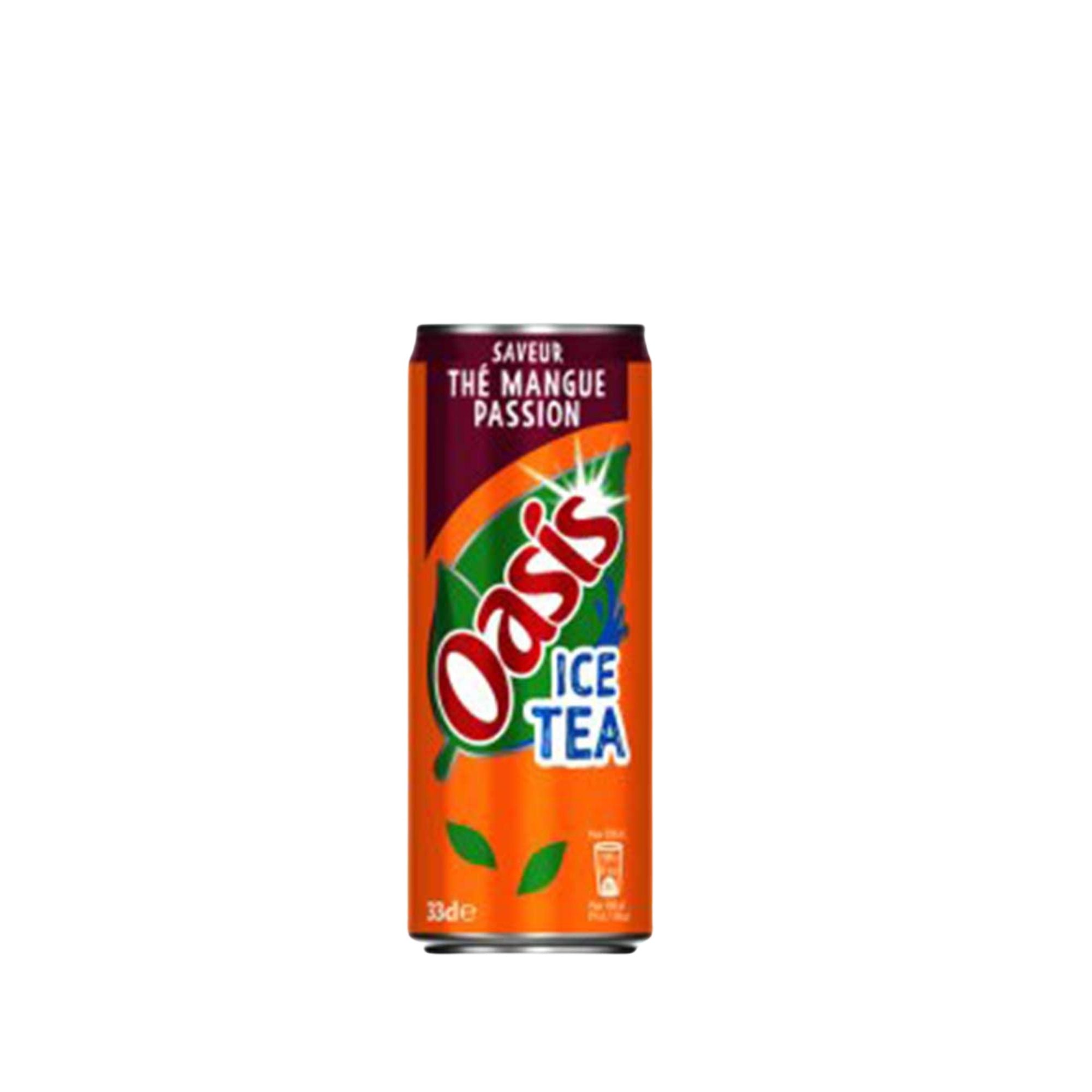 Oasis Ice Tea 33CL - Soda Saveur Mangue Passion
