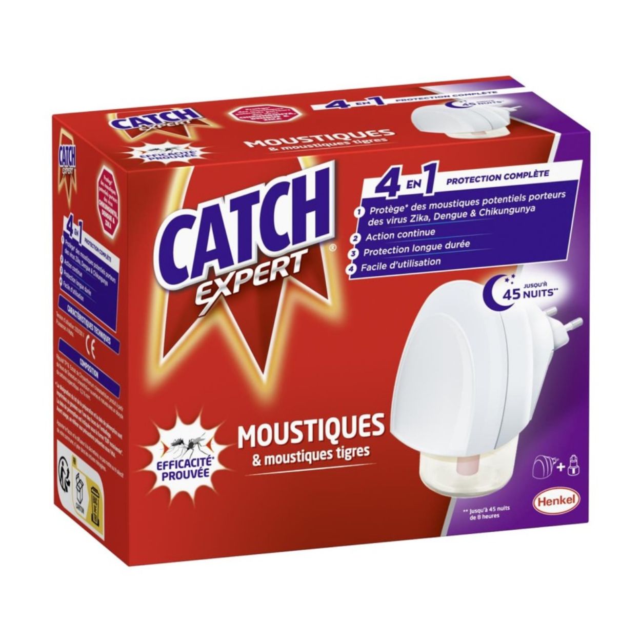Catch - Prise Antimoustique 45 Nuits
