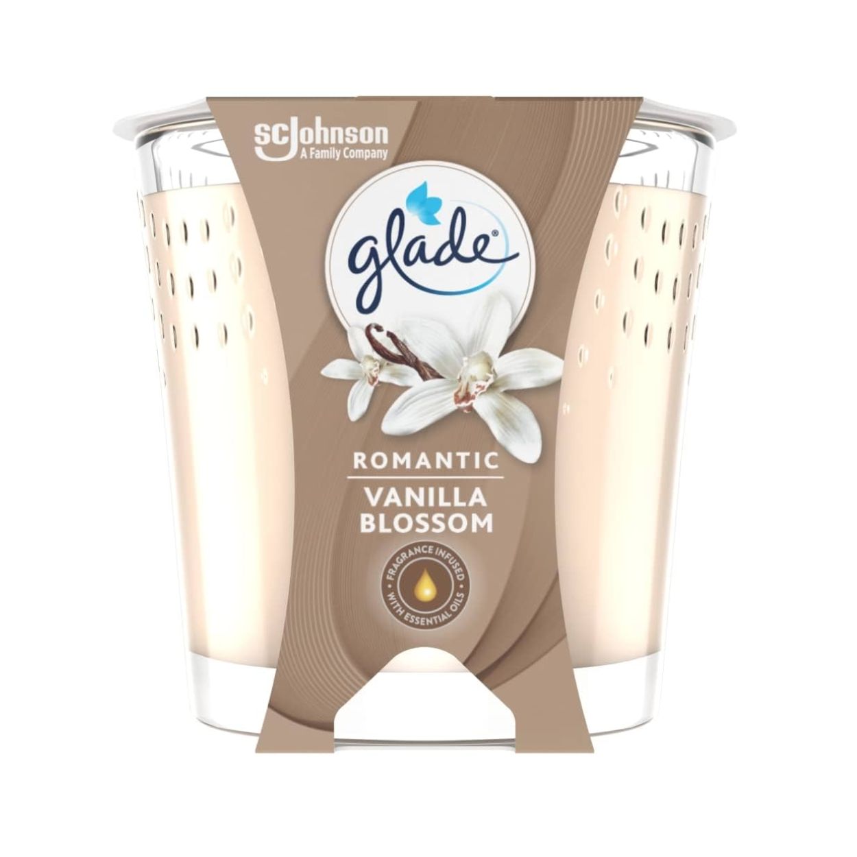 Glade - Bougie Vanilla Blossom 129G