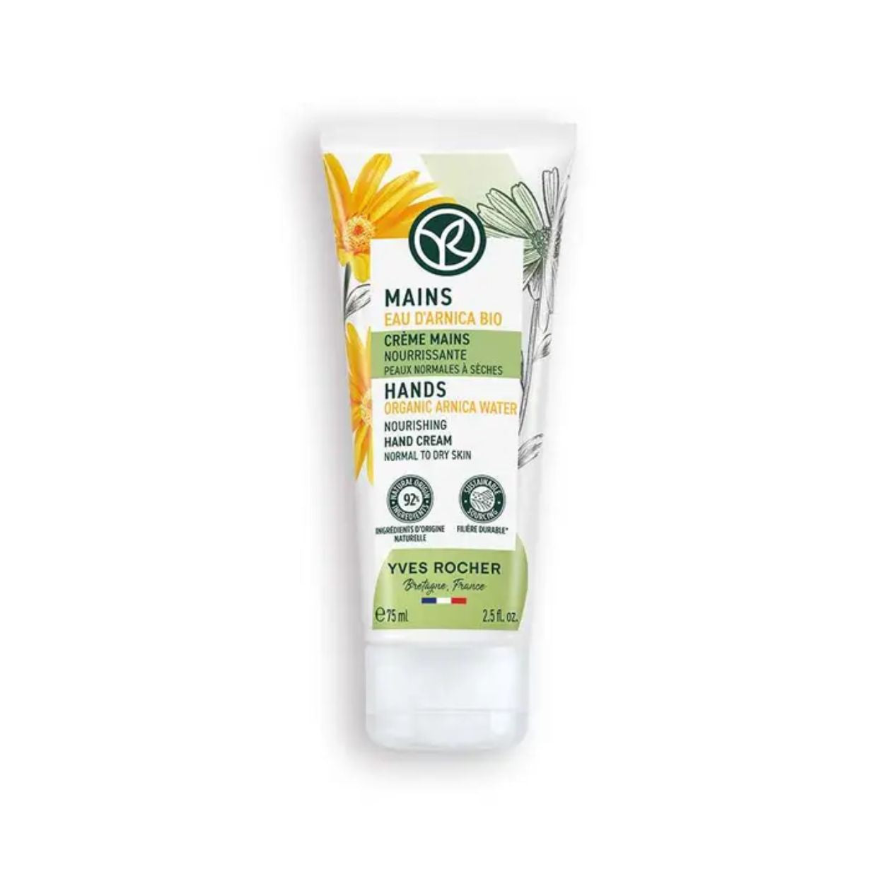 Yves Rocher - Crème Mains d'Eau d'Arnica - 15ML Mini